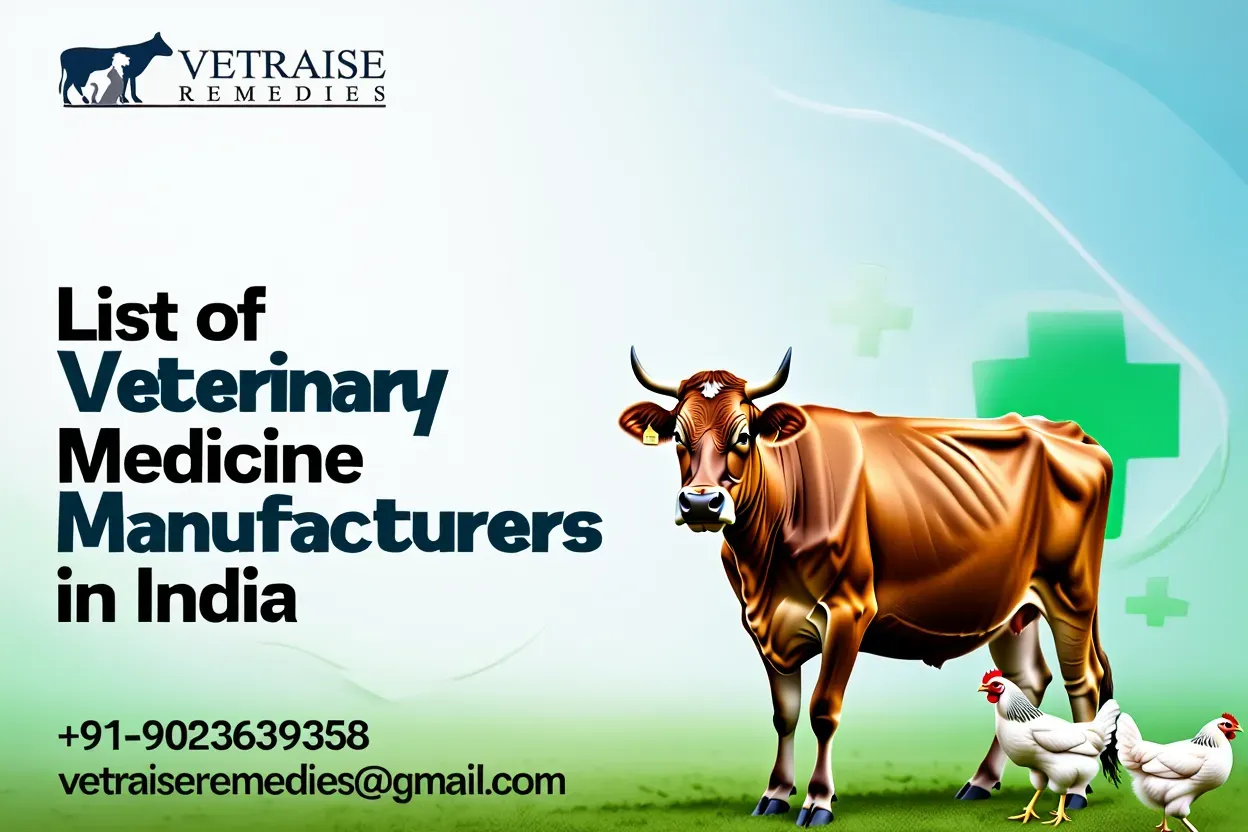 List of Veterinary Medicine Manufacturers in India