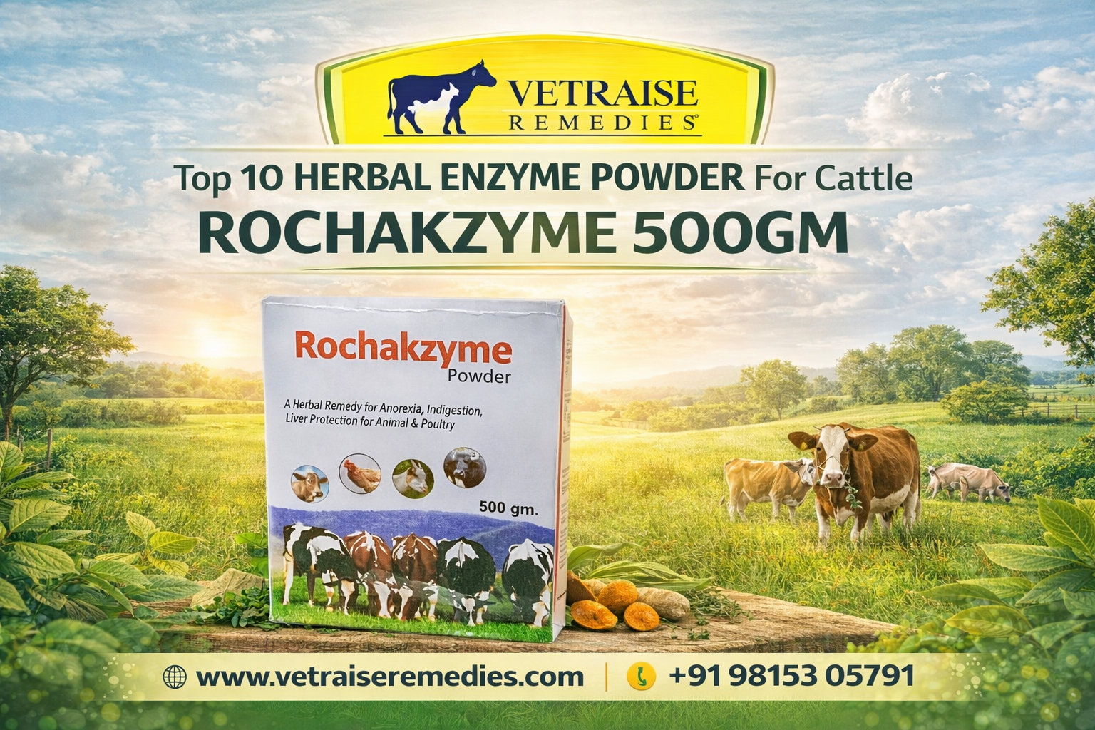 ROCHAKZYME 500GM