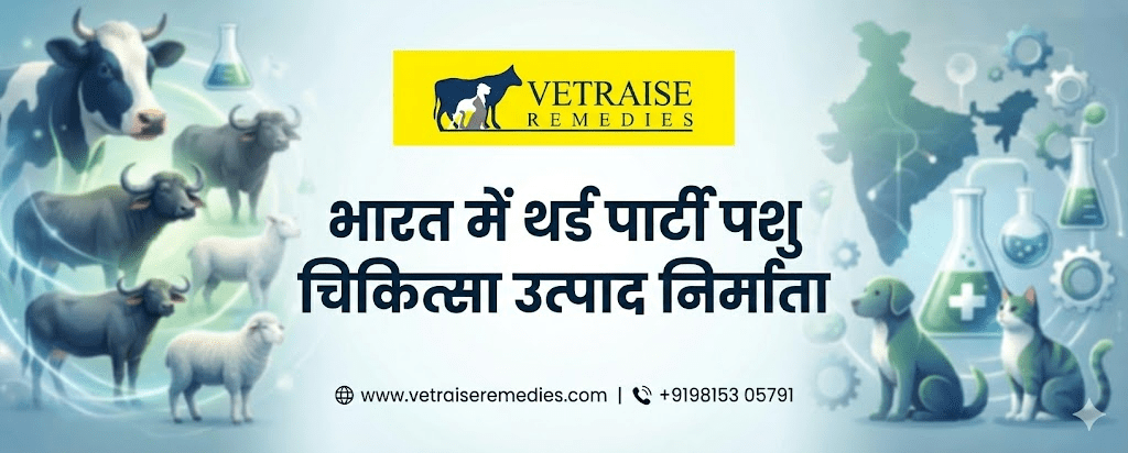 भारत में थर्ड पार्टी पशु चिकित्सा उत्पाद निर्माता