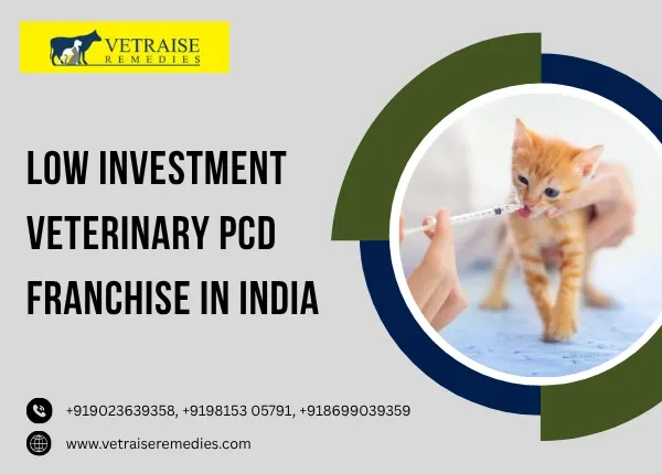 low investment veterinary PCD franchise in India